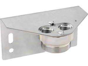 Halterung für 1-Stutzen Gaszähler G2, 5-G4-G6 2''ax1/2''i, 180° drehbar