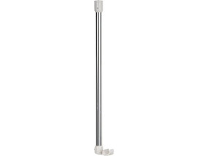 Deckenhalterung ESOM 25mm, weiß kürzbar, Ringe durchziebar