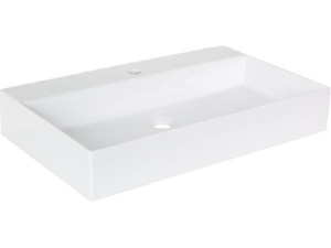 Waschtisch Elayla BxHxT:810x150x460mm mit 1 Becken 1 Hahnloch
