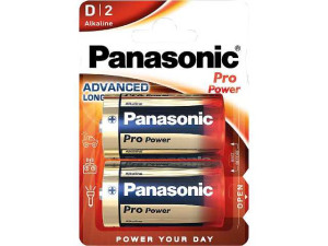 Panasonic Batterie PRO Power LR20 D Mono 1 Pack mit 2 Stück