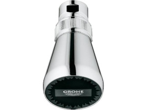 Grohe Relexa Kopfbrause, DN15 mit Kugelgelenk, ohne Brausearm, chrom