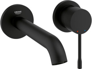 Wand-waschtischmischer Grohe Essence Ausladung 183mm phantom black