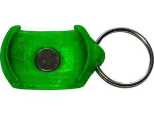 Airtag Magnetischer Anhänger grün für Schlüssel, Taschen, Gepäck