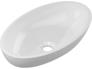 Design-aufsatz-waschtisch CILLA BxHxT 510x127x300mm aus Mineralguss