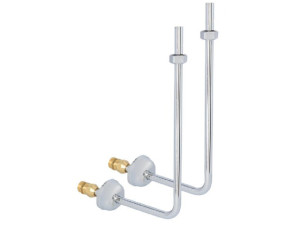 Verbindungsrohr Set d12mm 90°, CU Chrom