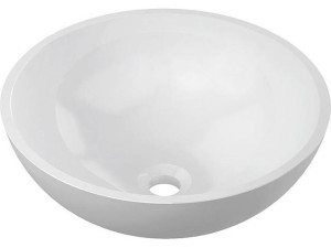 Design-aufsatz-waschtisch LISA dxH:420x160 mm aus Mineralguss