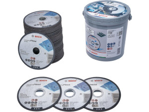 Trennscheiben-set BOSCH Standard für Metall Ø125 x 22,23 x 1,0mm im Eimer VPE: 100