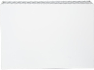 Planheizkörper LINEAR V6 L Standardanschluss 6-Fach, Typ 33/500/900, Farbe weiß RAL 9016