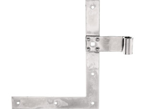 Fensterladen-winkelband gerade, oben,250mm,d=13mm,gelb verzinkt
