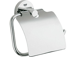Grohe WC-Papierhalter "Essentials" mit Deckel, chrom