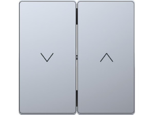Wippe neutral mit Kontrollfenster System Design Edelstahl