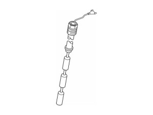 Buderus 87397222400 Kettenanode 1 1/4"