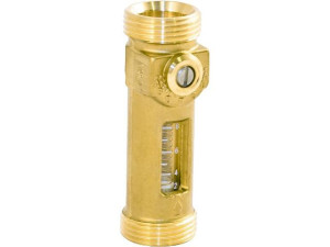 Abgleichventil Tacosetter Inline 100, DN15 AG 3/4'x3/4', 0,6-2,4l/min, Kvs: 0,6