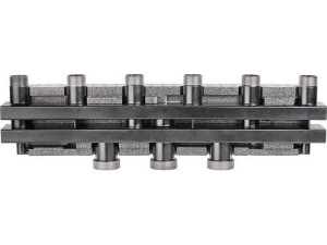 Kesselverteiler EVENES VT7/4 AG DN32(11/4')AG,7m³/h, 170KW inkl. Halterung + Isolierung