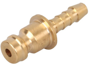Stecktülle DN5 aus Messing 4 mm