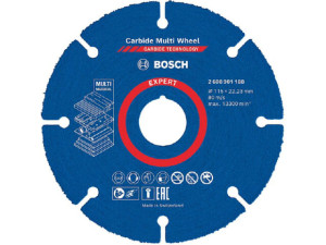 Trennscheibe BOSCH EXPERTCarbide Multiwheel d 115 x 22,23 mm