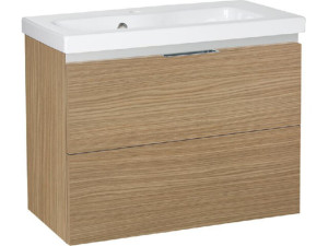 Wtu+keramik-wt EOLA Eiche natur, 2 Auszüge 710x580x380