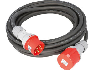 Cee-verlängerungsleitung H07RN-F, 400V/32A, 5x6mm², 25m