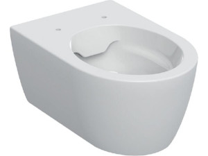 Wand-tiefspül-wc Geberit ICon weiß, spülrandlos,mit Kera-Tect, BxHxT: 350x330x530mm
