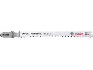 Stichsägeblätter BOSCH EXPERT T308BFP Länge 117 mm, für Kunststoffbeschichtete Platten VPE 3 Stück