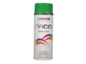 MOT Deco Spray Paint High Gloss RAL 6018 Yellow Green 400ml - 01607 - Spray Paints