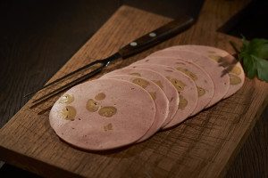 Lyoner mit Champignon