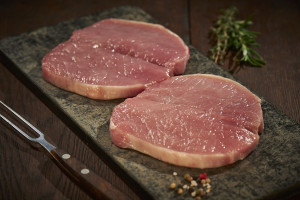 Schmetterlingssteak vom Schweinerücken