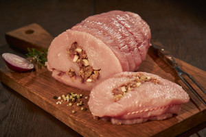Putenrollbraten gefüllt
