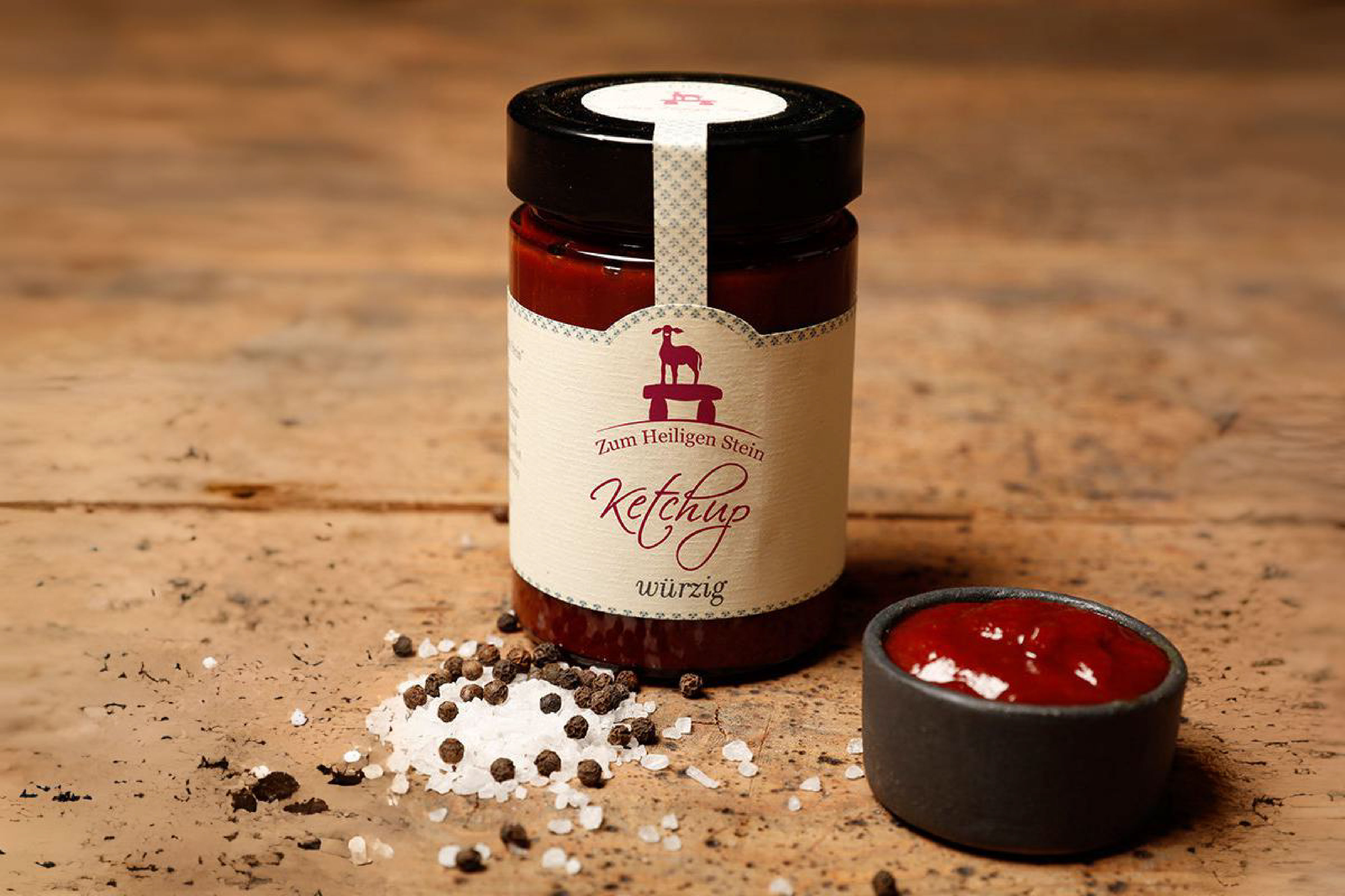 Ketchup würzig - zum heiligen Stein