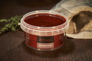 Paprika mit Meersalz Marinade