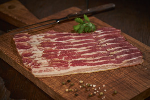 Dörrfleisch geschnitten