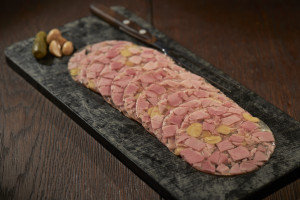 Kalbfleisch in Aspik