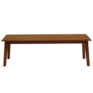 Miliboo Banc de jardin bois massif L145 cm CANOPEE