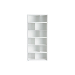 Miliboo Design-Bücherregal Holz Weiß EPURE