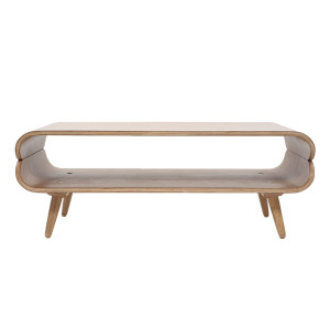 Miliboo Design-Couchtisch Eschenholz TAKLA
