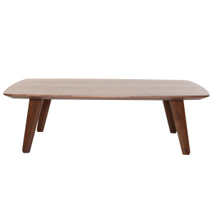 Miliboo Design-Couchtisch Nussbaum FIFTIES