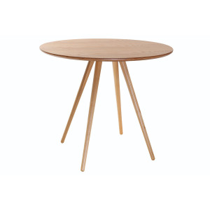 Miliboo Design-Esstisch rund Eschenholz D90 ARTIK