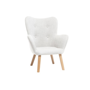 Miliboo Design-Kindersessel Hellgrau BABY BRISTOL