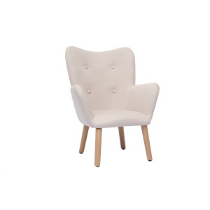 Miliboo Design-Kindersessel Rosa BABY BRISTOL