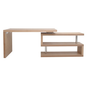 Miliboo Design-Schreibtisch Holz verstellbar MAX