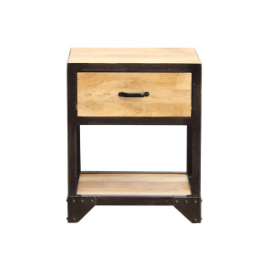 Miliboo Industrieller Design-Nachttisch INDUSTRIA