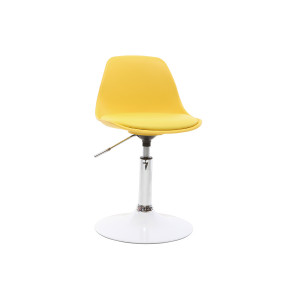 Miliboo Kinder-Design-Schreibtischstuhl Gelb STEEVY