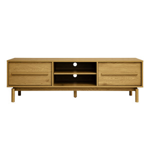 Miliboo TV-Möbel Eichenholzoptik L160 cm YSEULT