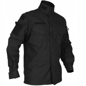 Bluza Taktyczna Mundurowa UZI Wz10 Rip-Stop - Czarna
