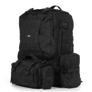 Plecak Taktyczny Wyprawowy Texar Camper 60L - Czarny