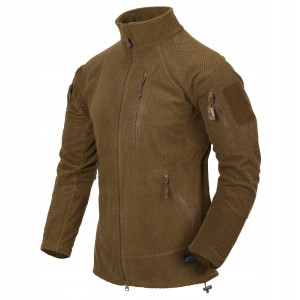 Bluza Polarowa Polar Wojskowy Helikon Alpha Tactical - Coyote