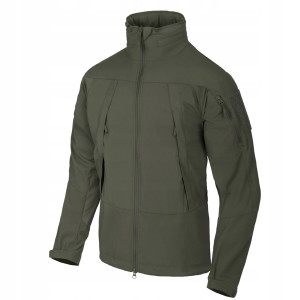 Kurtka Wiatrówka Softshell Helikon Blizzard Stormstretch - Taiga Green