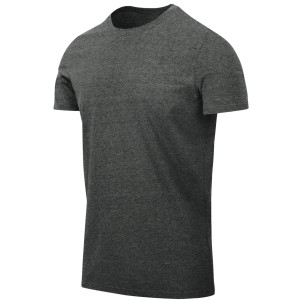 Koszulka Męska Wojskowa T-shirt Helikon Slim - Melange Black-grey