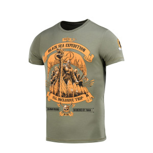 Koszulka Bawełniana T-shirt M-Tac Black Sea Expedition - Light Olive