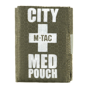 Mini Apteczka Turystyczna M-Tac City Med Pouch Hex - Ranger Green